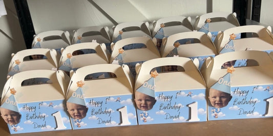 3D PARTY BOX PARTY FAVOUR 1 BOX CLOUD THEME ANY THEME PLEASE JUST ASK