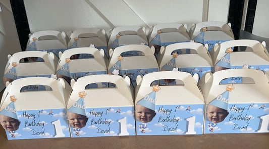 3D PARTY BOX PARTY FAVOUR 1 BOX CLOUD THEME ANY THEME PLEASE JUST ASK