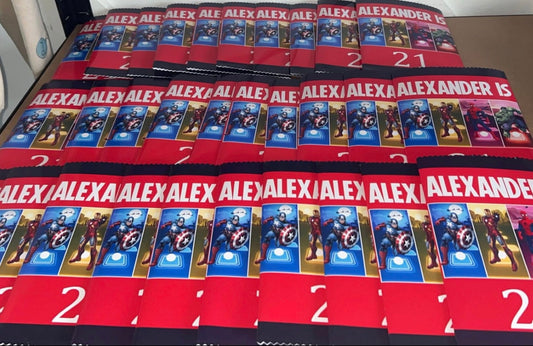 PERSONALISED CRISP PACKET PARTY FAVOURS - ANY THEME MARVEL